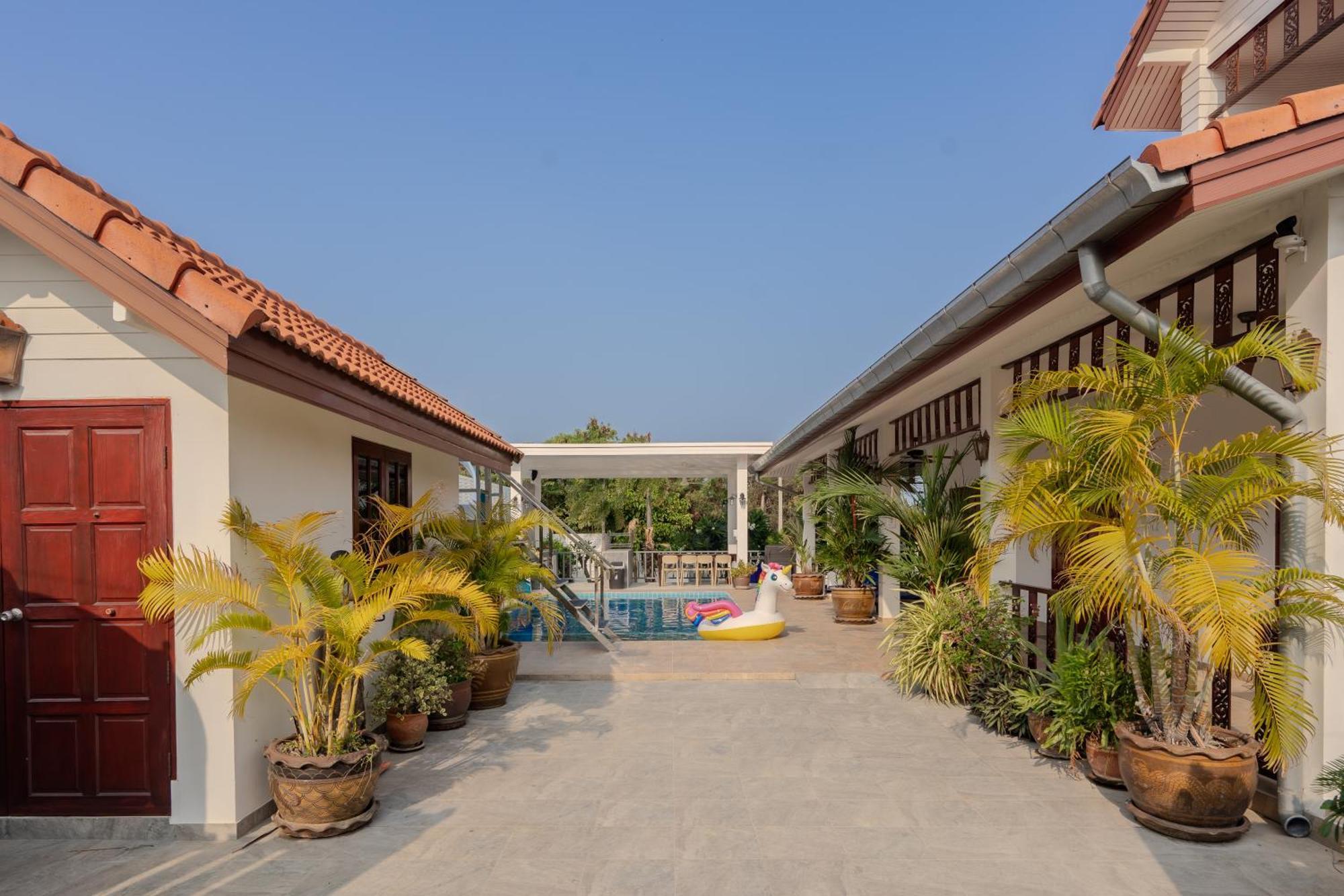 บ้านเคียงเลภูวิว หัวหิน Art Gallery Pool Villa ภายนอก รูปภาพ